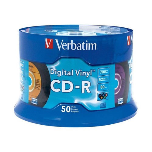 Verbatim digital vinyl r - verbatim, cd-r