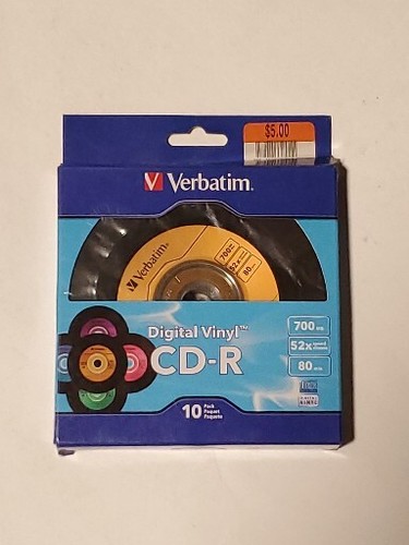 Verbatim 80min 52x - cd-r, con