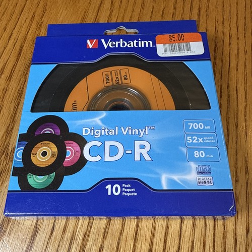 Verbatim digital vinyl r - verbatim, cd-r