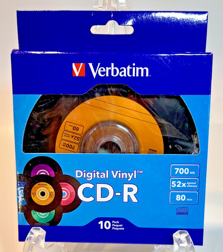 Verbatim digital vinyl r - verbatim, cd-r