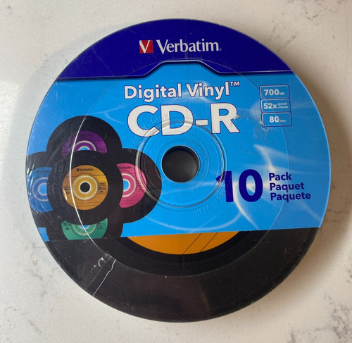 Verbatim digital vinyl r - digital, cd-r
