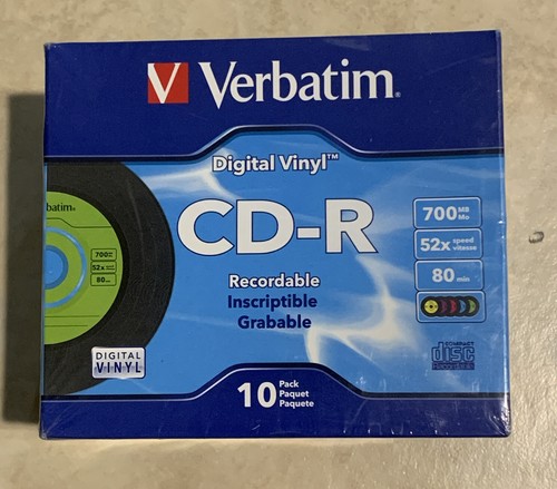 Verbatim 80min 52x - cd-r, con
