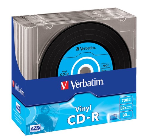 Verbatim 43426 52x vinile - 52x, cd-r