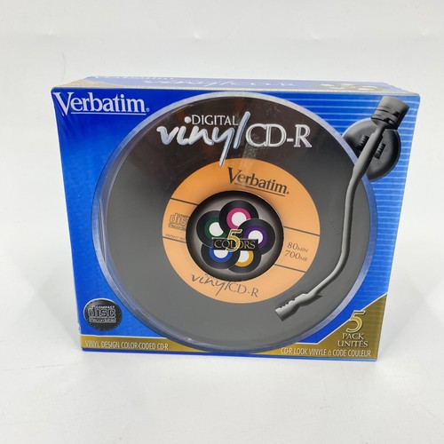 Verbatim digital vinyl r - vinyl, cd-r