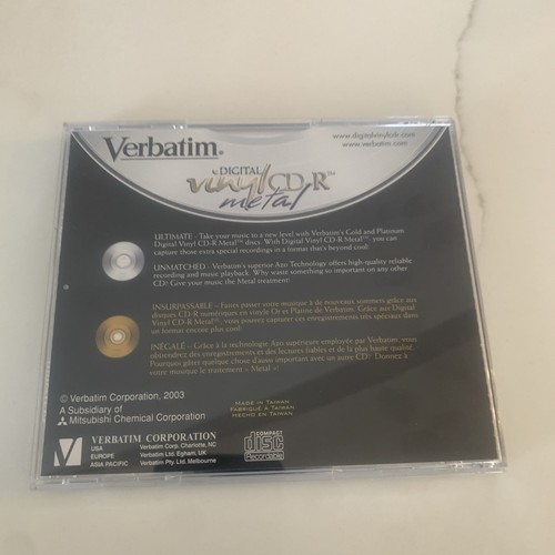 Verbatim digital vinyl r - verbatim,